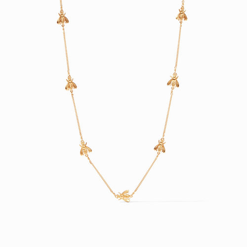 Bee Delicate Station Necklace-Julie Vos-Renee Taylor Gallery