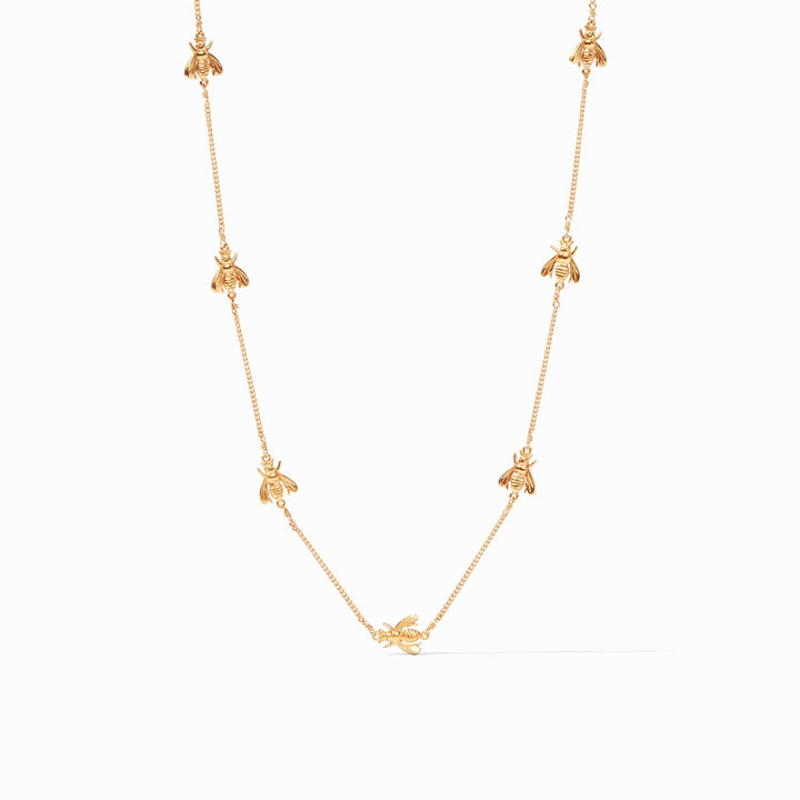 Bee Delicate Station Necklace-Julie Vos-Renee Taylor Gallery