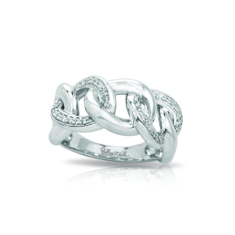 Bon Sterling Silver, Cubic Zirconia White Ring - 01011520301-Belle Etoile-Renee Taylor Gallery