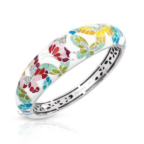 Butterfly Kisses Ivory Bangle-Belle Etoile-Renee Taylor Gallery