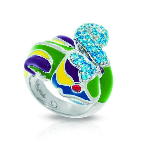 Chameleon Green Ring-Belle Etoile-Renee Taylor Gallery