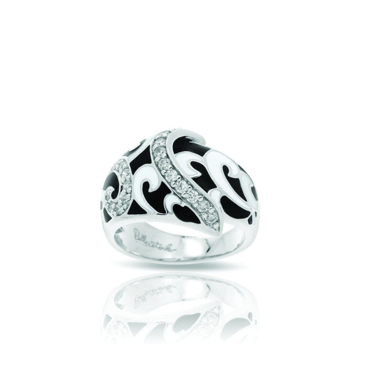 Contessa Black Ring-Belle Etoile-Renee Taylor Gallery