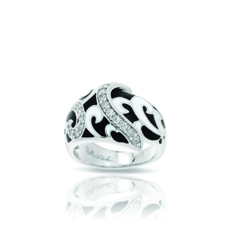 Contessa Black Ring-Belle Etoile-Renee Taylor Gallery
