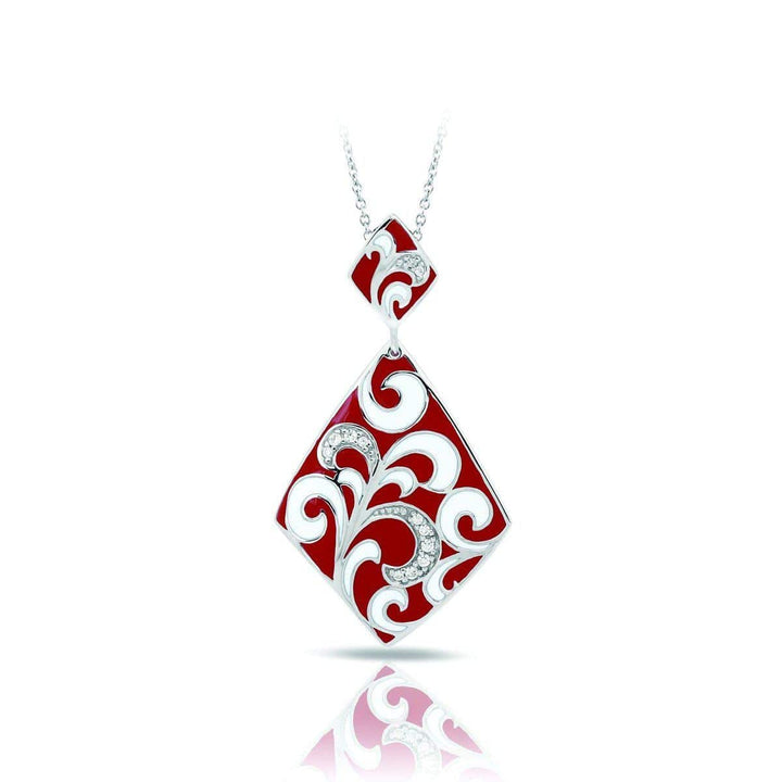 Contessa Red Pendant-Belle Etoile-Renee Taylor Gallery