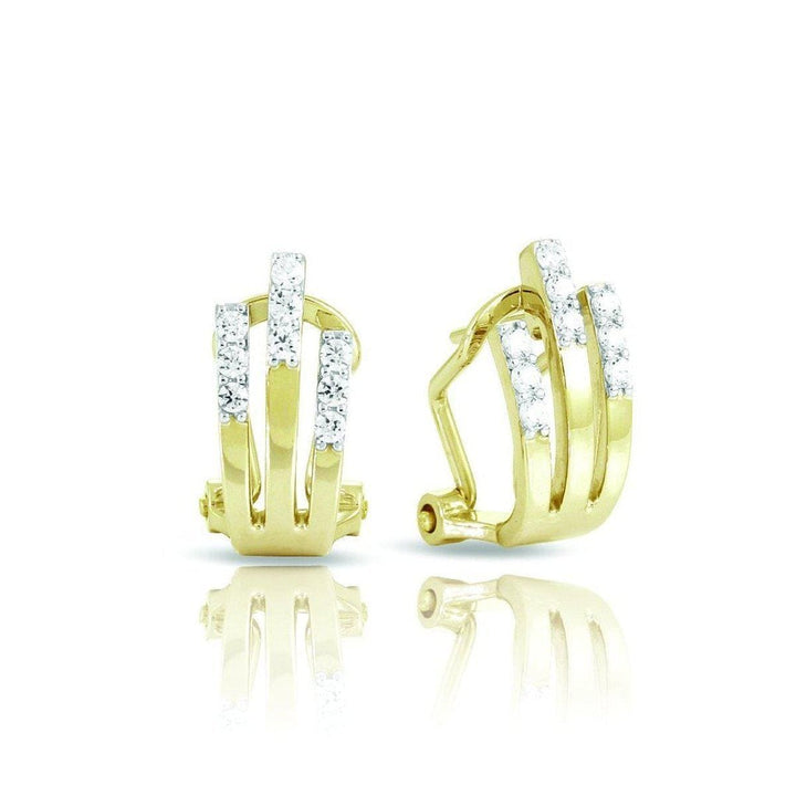 Fontaine Yellow Earrings-Belle Etoile-Renee Taylor Gallery