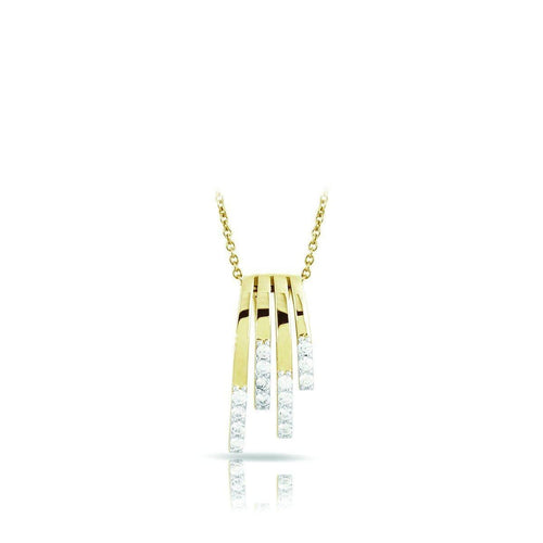 Fontaine Yellow Pendant-Belle Etoile-Renee Taylor Gallery