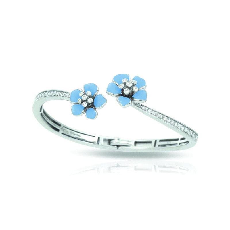 Forget-Me-Not Serenity Blue Bangle-Belle Etoile-Renee Taylor Gallery