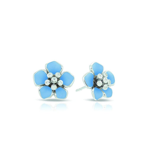 Forget-Me-Not Serenity Blue Earrings-Belle Etoile-Renee Taylor Gallery