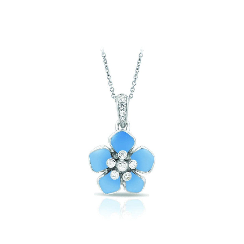 Forget-Me-Not Serenity Blue Pendant-Belle Etoile-Renee Taylor Gallery
