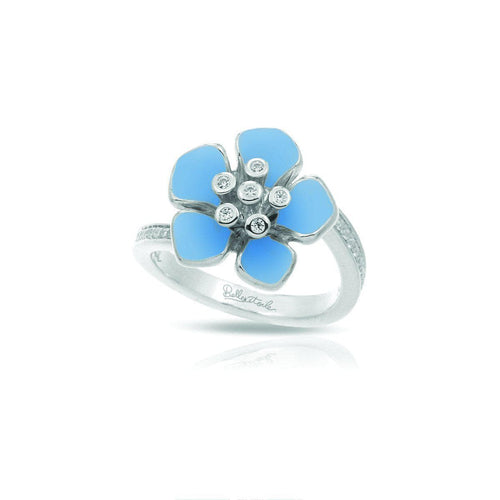 Forget-Me-Not Serenity Blue Ring-Belle Etoile-Renee Taylor Gallery