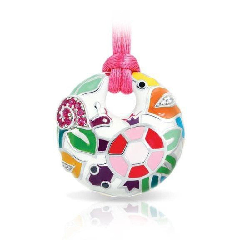 Galapagos White Pendant-Belle Etoile-Renee Taylor Gallery