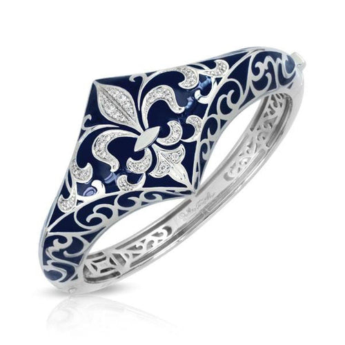 Josephine Blue Bangle-Belle Etoile-Renee Taylor Gallery