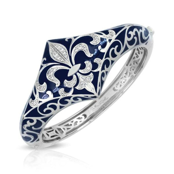 Josephine Blue Bangle-Belle Etoile-Renee Taylor Gallery
