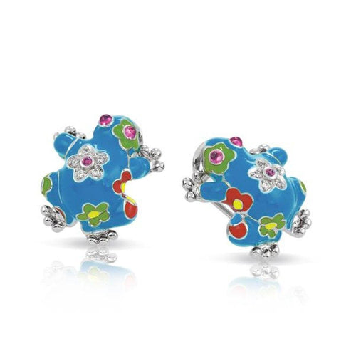 Lucky Frog Turquoise Earrings-Belle Etoile-Renee Taylor Gallery
