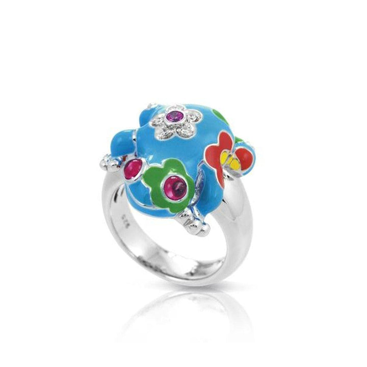 Lucky Frog Turquoise Ring-Belle Etoile-Renee Taylor Gallery
