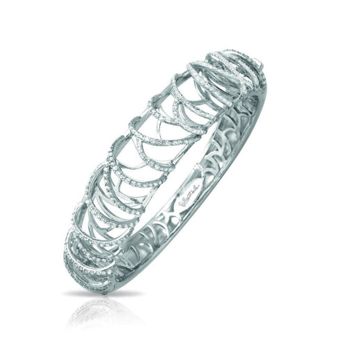 Monaco White Bangle-Belle Etoile-Renee Taylor Gallery