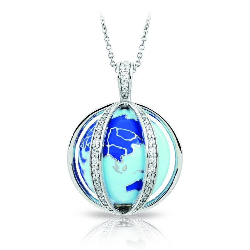My World Blue Pendant-Belle Etoile-Renee Taylor Gallery