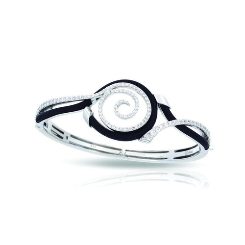 Oceana Black Bangle-Belle Etoile-Renee Taylor Gallery