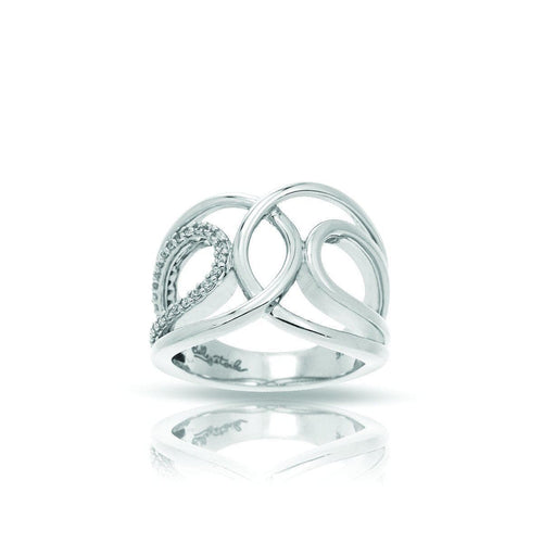 Onda Silver Ring-Belle Etoile-Renee Taylor Gallery