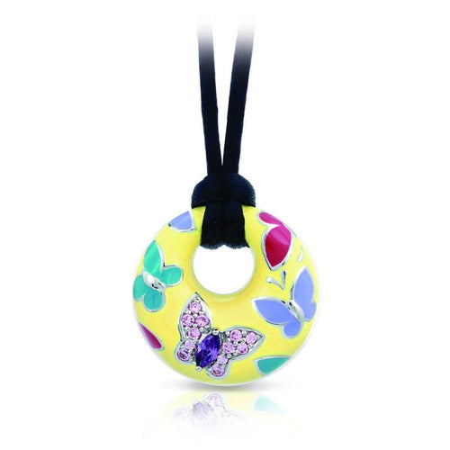 Papillon Yellow Pendant-Belle Etoile-Renee Taylor Gallery