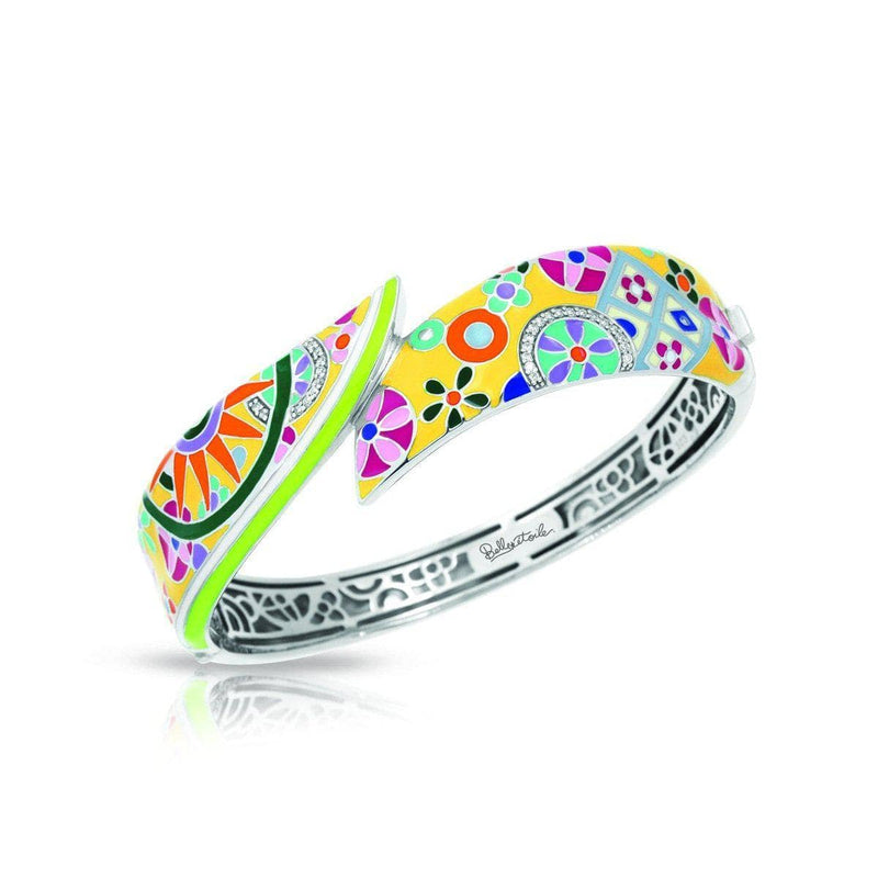 Pashmina Yellow Bangle-Belle Etoile-Renee Taylor Gallery