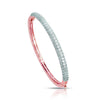 Pave Rose Bangle-Belle Etoile-Renee Taylor Gallery