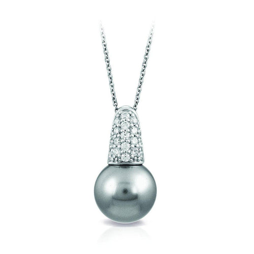 Pearl Candy Grey Pendant-Belle Etoile-Renee Taylor Gallery