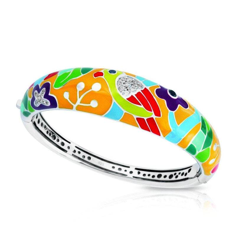 Perroquet Yellow Bangle-Belle Etoile-Renee Taylor Gallery