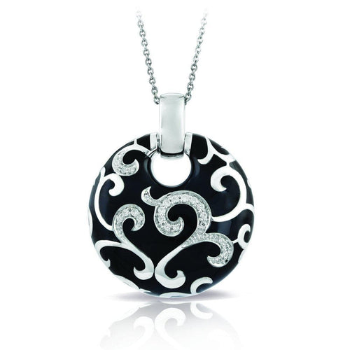 Royale Black Pendant-Belle Etoile-Renee Taylor Gallery