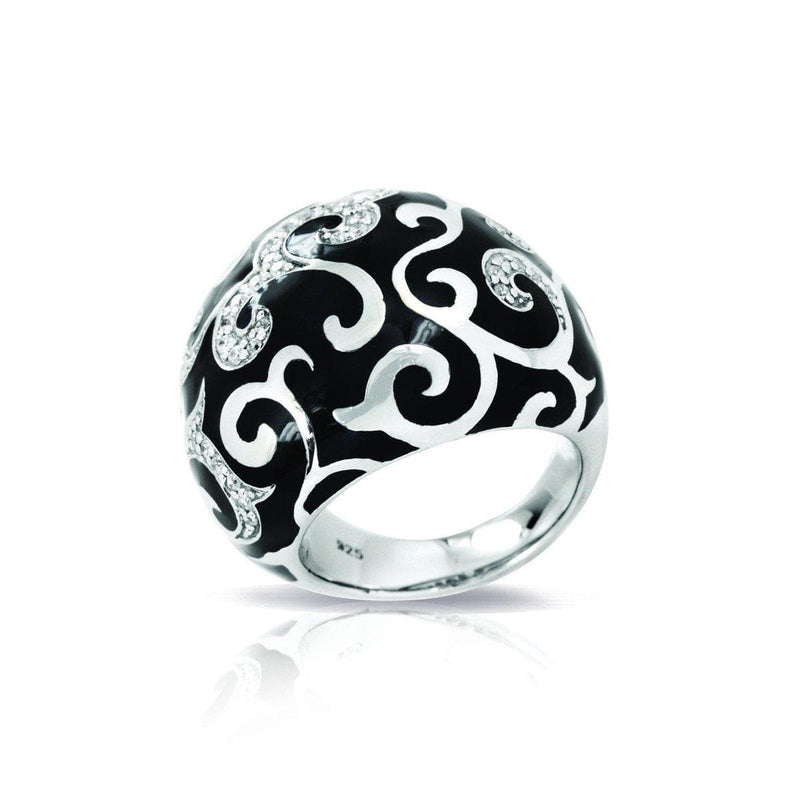 Royale Black Ring-Belle Etoile-Renee Taylor Gallery