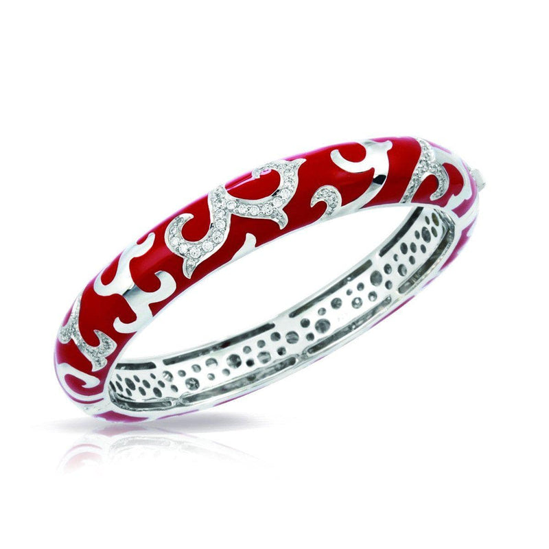 Royale Red Stackable Bangle-Belle Etoile-Renee Taylor Gallery