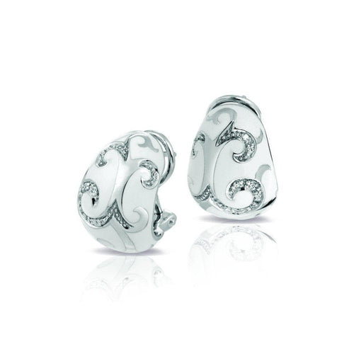 Royale White Earrings-Belle Etoile-Renee Taylor Gallery