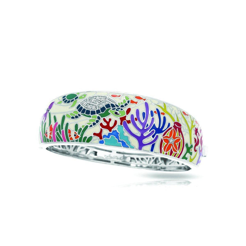 Sea Turtle Ivory Bangle-Belle Etoile-Renee Taylor Gallery