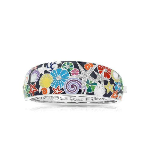 Starfish Black Bangle-Belle Etoile-Renee Taylor Gallery