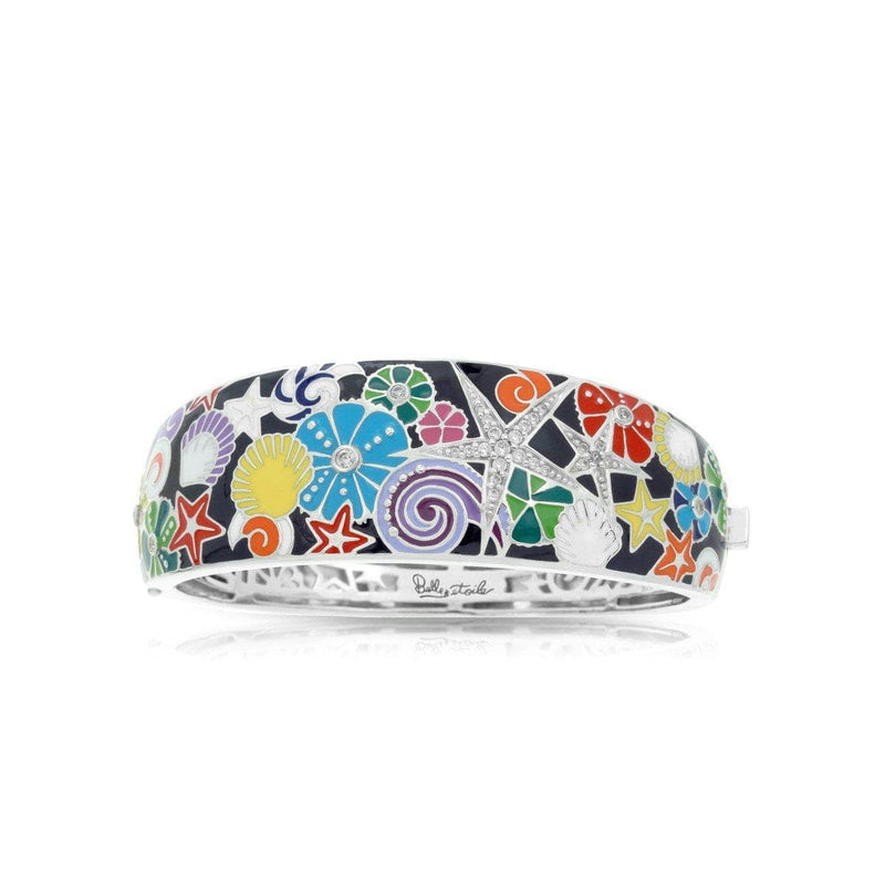 Starfish Black Bangle-Belle Etoile-Renee Taylor Gallery