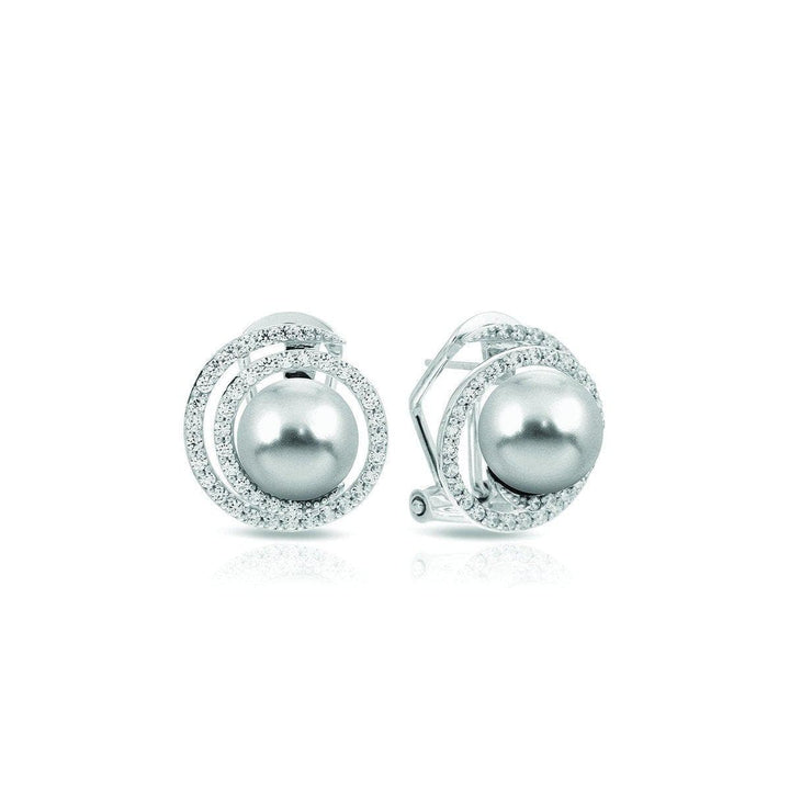 Thea Grey Earrings-Belle Etoile-Renee Taylor Gallery