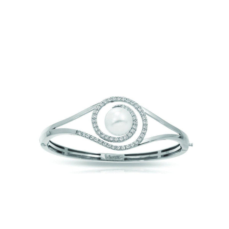 Thea White Bangle-Belle Etoile-Renee Taylor Gallery