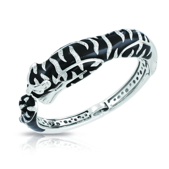 Tigre Black Bangle-Belle Etoile-Renee Taylor Gallery