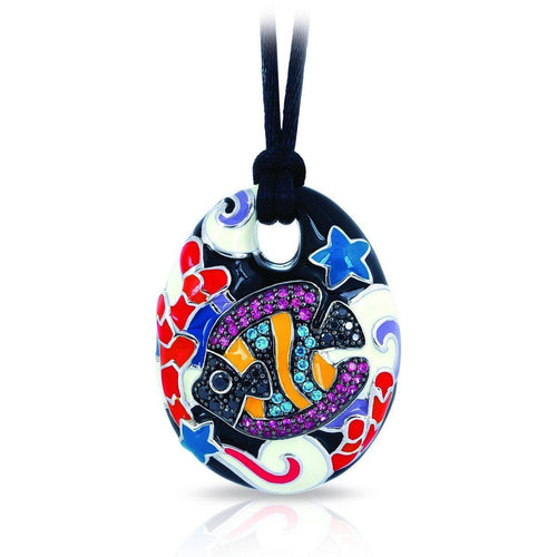 Under the Sea Black Pendant-Belle Etoile-Renee Taylor Gallery