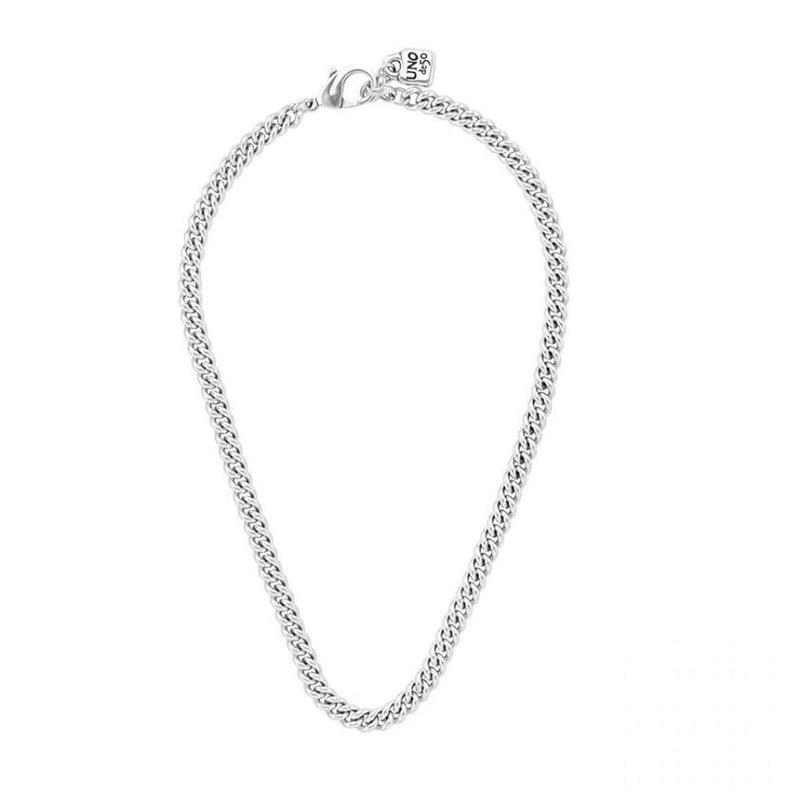 Jupiter Sterling Silver Plated Necklace - COL1428MTL0000U-UNO de 50-Renee Taylor Gallery