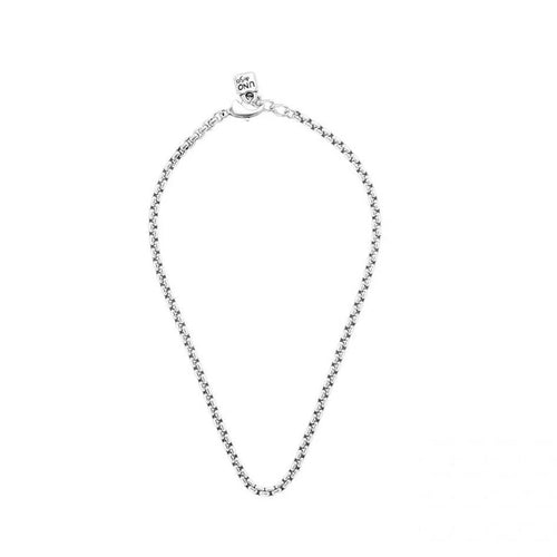 Neptune Sterling Silver Plated Necklace - COL1429MTL0000U-UNO de 50-Renee Taylor Gallery