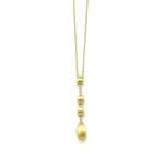 "ÉLITE" Gold & Diamonds Contemporary Pendant Necklace - CS3-589-Nanis-Renee Taylor Gallery