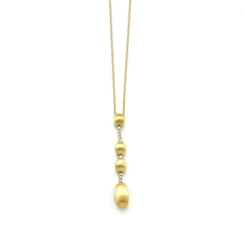 "ÉLITE" Gold & Diamonds Contemporary Pendant Necklace - CS3-589-Nanis-Renee Taylor Gallery