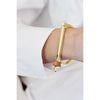 Gold Plated Leather Bracelet - B0059 ORC-CXC-Renee Taylor Gallery