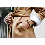 Sterling Silver Plated Leather Bracelet - B0087 MCA00-CXC-Renee Taylor Gallery