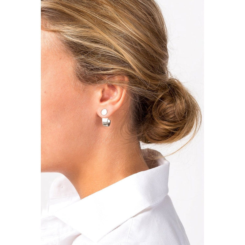 Sterling Silver Plated Earrings - E0030 MET00-CXC-Renee Taylor Gallery