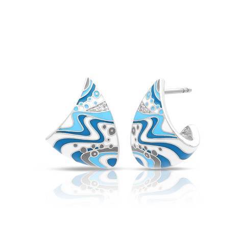 Calypso Blue Earrings-Belle Etoile-Renee Taylor Gallery