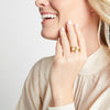 Calypso Gold Pearl Stacking (Set of 3) Ring - R152GPL-Julie Vos-Renee Taylor Gallery