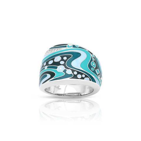 Calypso Teal Ring-Belle Etoile-Renee Taylor Gallery
