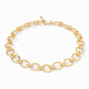 Catalina Small Link Gold Pearl Necklace - N309GPL00-Julie Vos-Renee Taylor Gallery